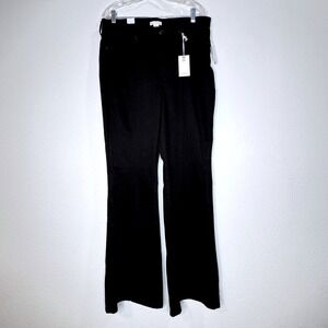GOOD AMERICAN Good Legs Flare 18 33.5" Inseam Black NWT‎ Mid-Rise Skinny Fit